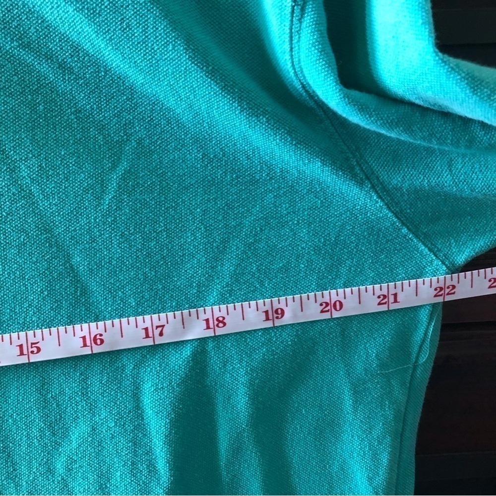 Sun River teal polo short sleeve shirt - Picture 6 of 7